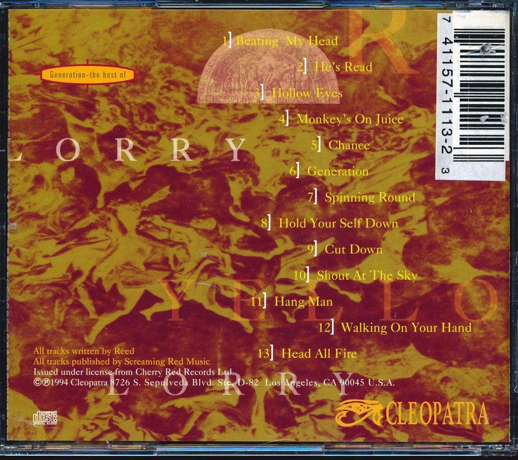 Red Lorry, Yellow Lorry - Generation: The Best Of (marked/ltd stock) Music CD