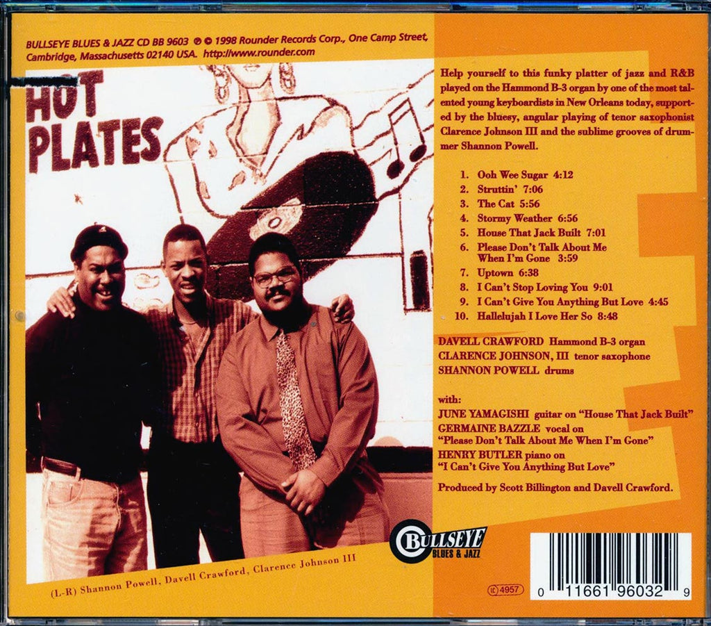 Davell Crawford - The B-3 And Me (marked/ltd stock) Music CD