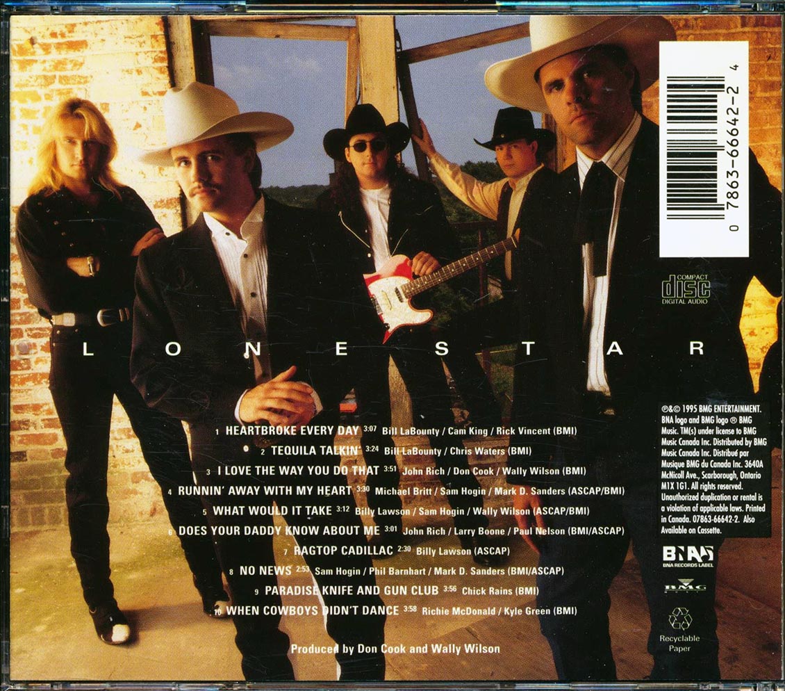 Lonestar - Lonestar Music CD