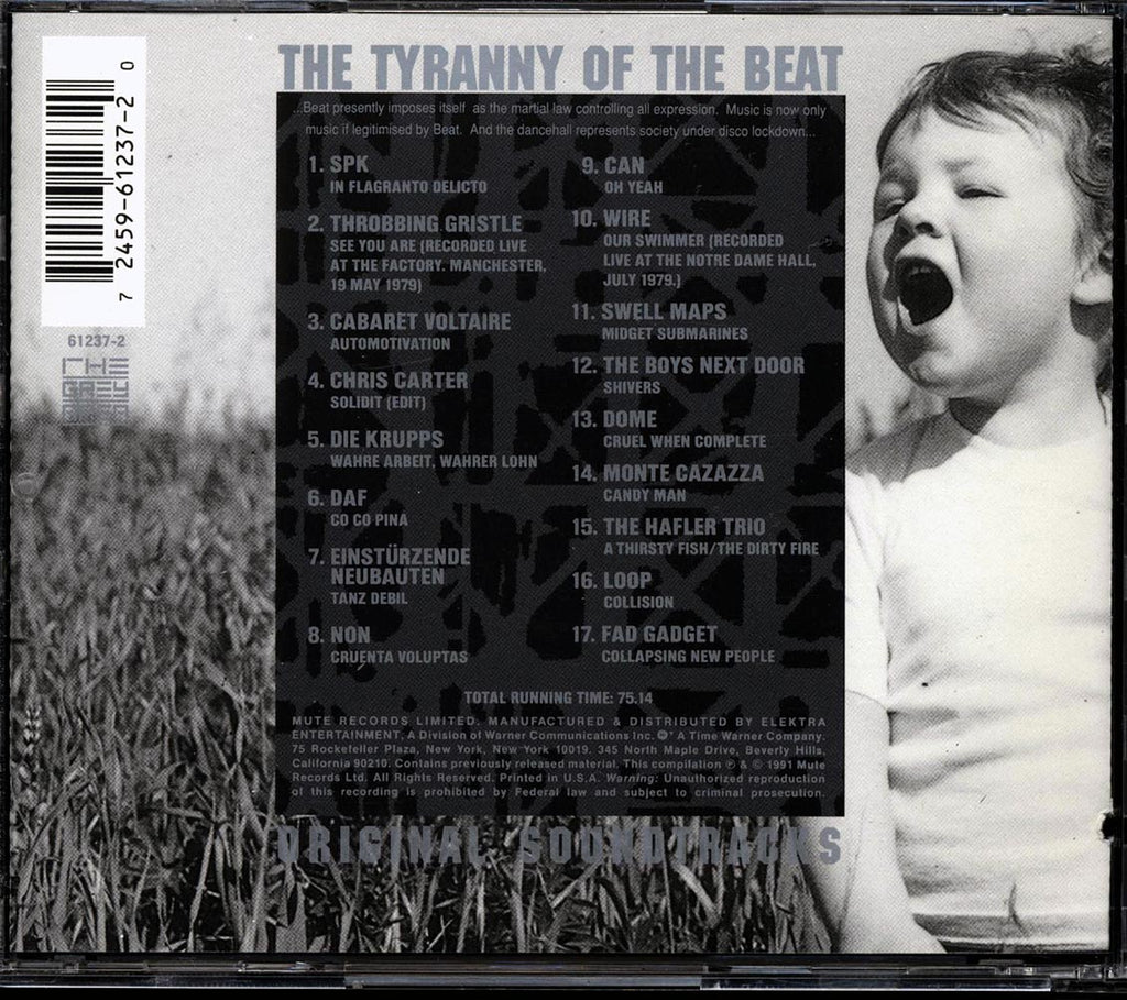 Various - The Tyranny Of The Beat: Original Soundtracks From The Grey Area Music CD