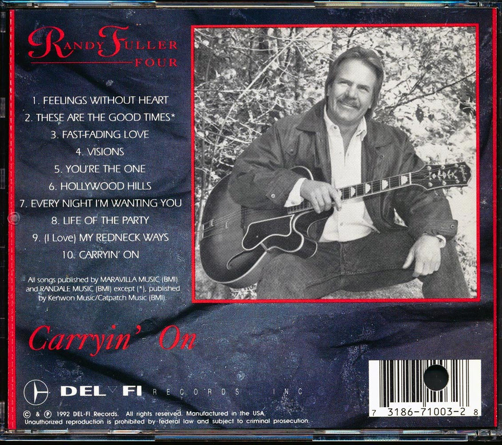 Randy Fuller Four - Carryin' On (marked/ltd stock) Music CD