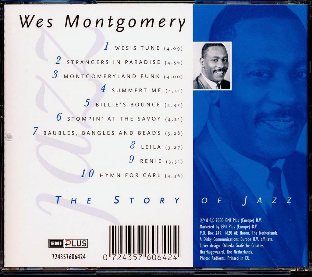Wes Montgomery - The Story Of Jazz Music CD