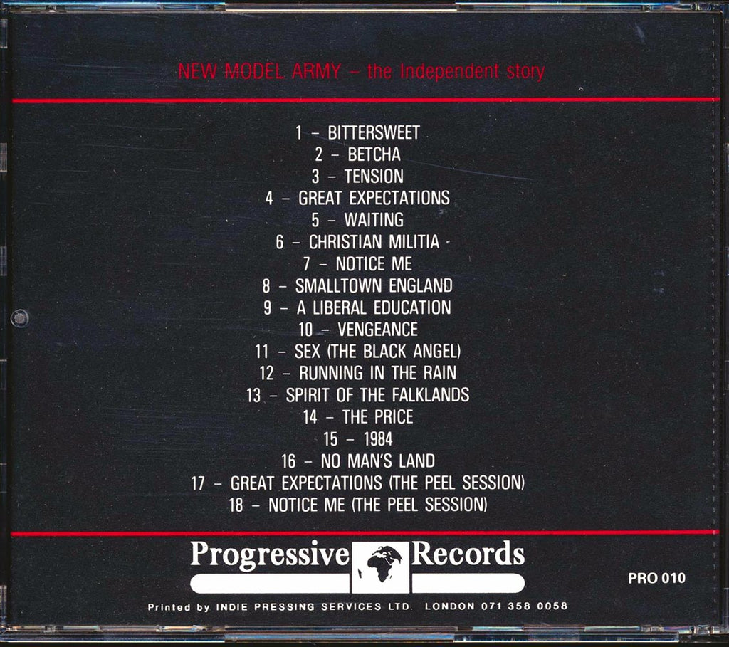 New Model Army - Vengeance: The Independent Story (incl. large booklet) Music CD