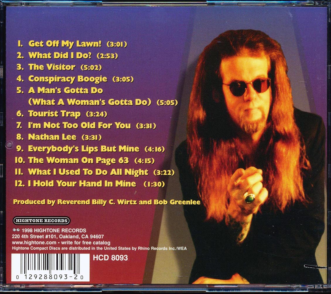 Reverend Billy C Wirtz & The Polyester Prophets - Unchained Maladies (marked/ltd stock) Music CD