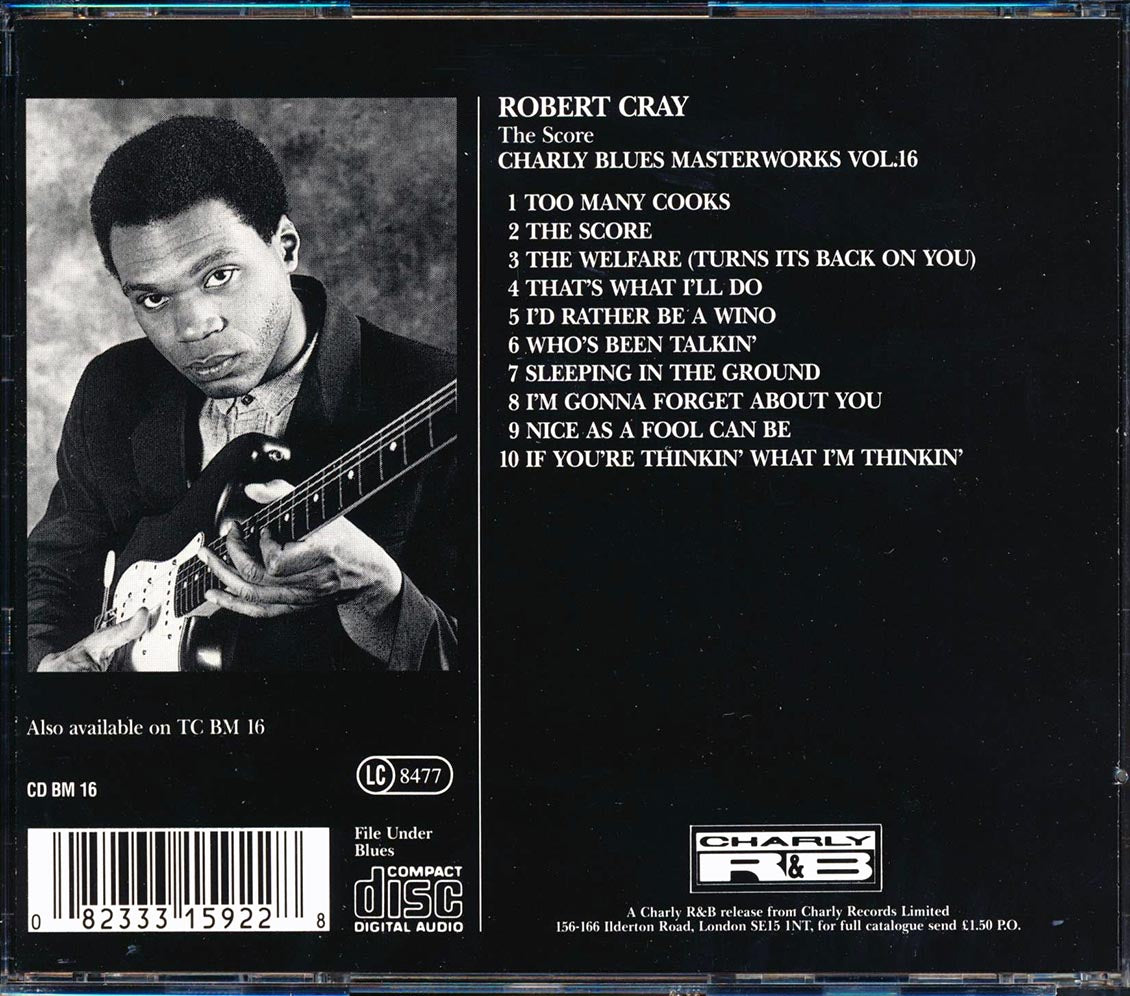 Robery Clay - The Score: Charly Blues Masterworks Volume 16 Music CD