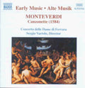 Monteverdi / Vaccari / Pederzoli / Vartolo - Canzonette / Concerto Delle Dame Di Ferrara - Music CD