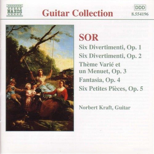 Sor / Kraft - Guitar Music Opp 1-5 - Music CD