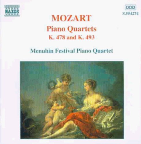 Mozart / Menuhin Festival Piano Quartet - Piano Quartet G Minor / Piano Quartet E Flat Maj - Music CD