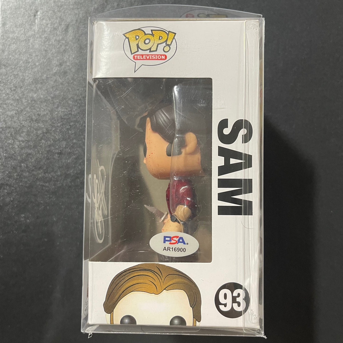 Jared Padalecki Signed Sam Winchester Supernatural Funko Pop! #93 PSA