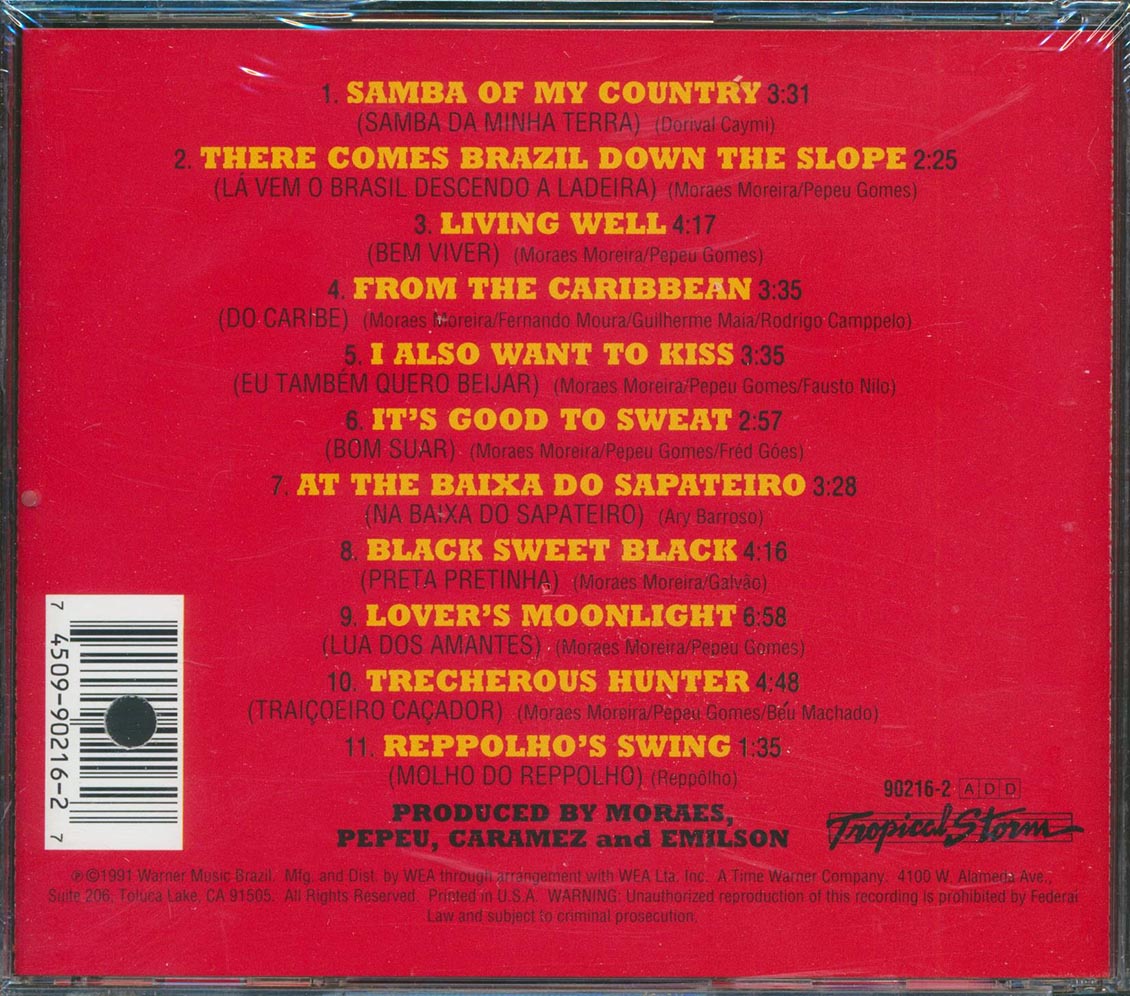 Moraes & Pepeu - Live In Japan (marked/ltd stock) Music CD