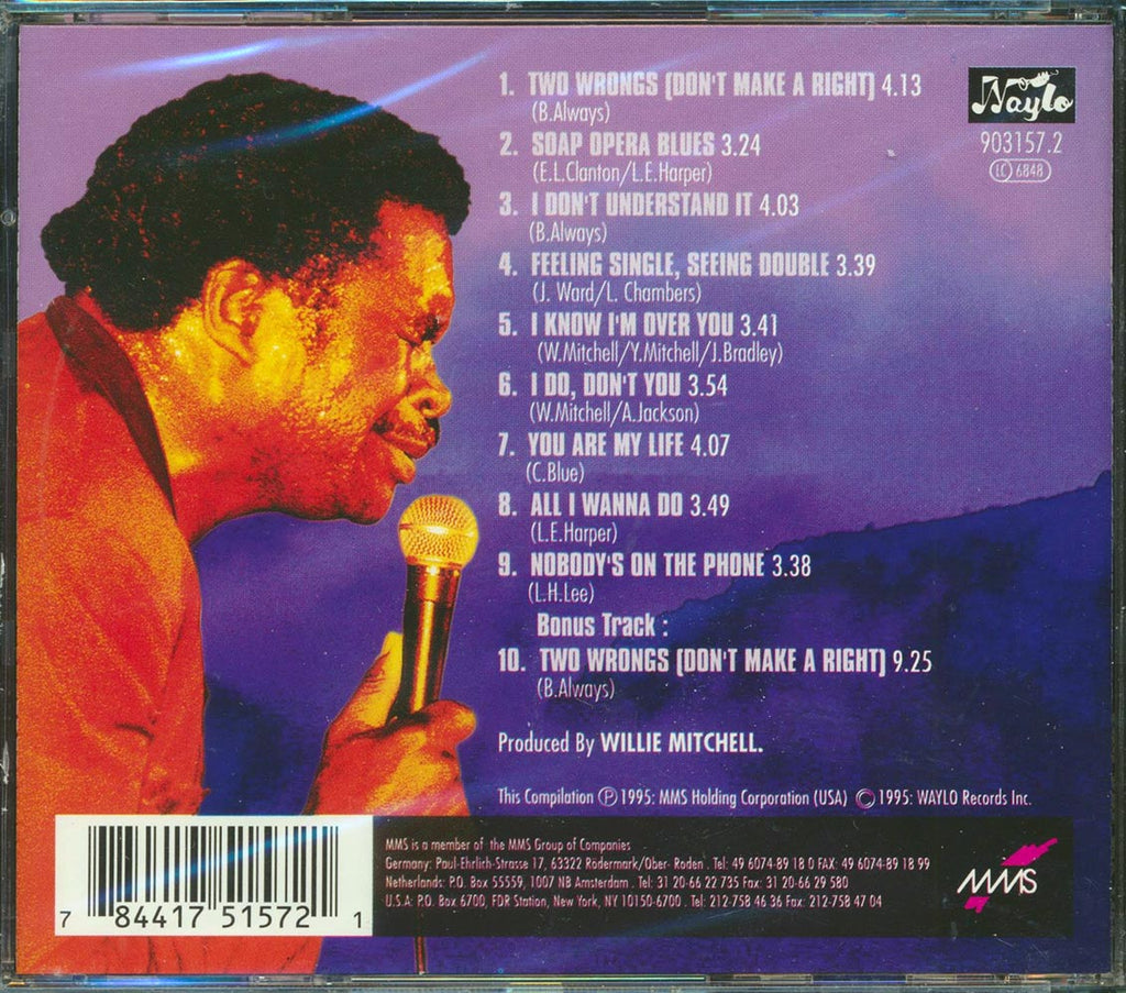 Otis Clay - You Are My Life Music CD
