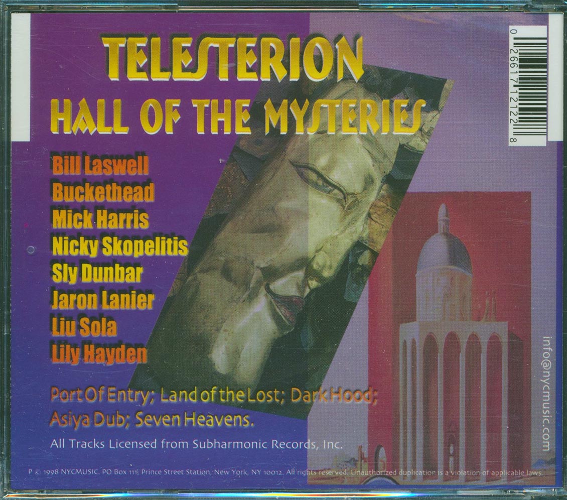 Telesterion - Hall Of The Mysteries Music CD
