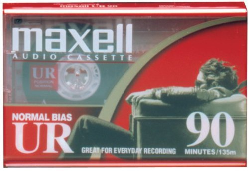 Maxell 108510 Ur-90 Audio Cassette 90 Min Single - Maxell 108510 Ur-90 Audio Cassette 90 Min Single - Audio Cassette