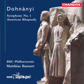 Sohnanyi / Bbc Philharmonic / Bamert - Symphony 1 Op 9 / American Rhapsody Op 47 - Music CD