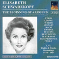 Schwarzkopf,elisabeth - Beginning Of A Legend - Music CD