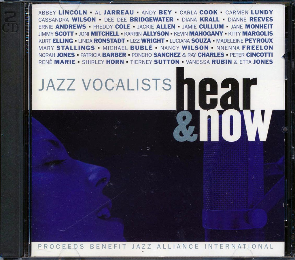 Al Jarreau, Linda Ronstadt, Nancy Wilson, Etta Jones, Etc. - Jazz Vocalists Hear & Now (marked/ltd stock) Music CD