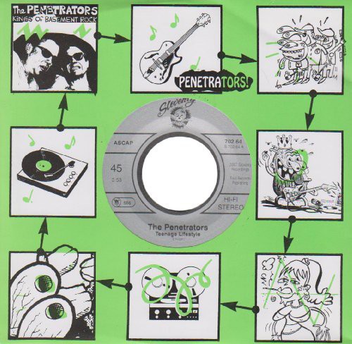 Penetrators - Teenage Lifestyle - Vinyl Record