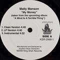 Mally,manson - My Money B/w Anybody Can Get It - Vinyl Record