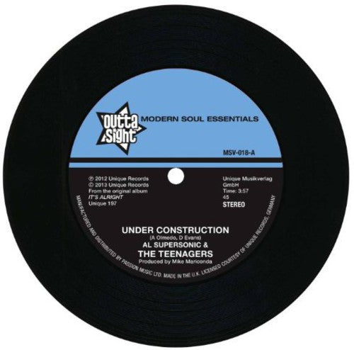Al Supersonic & The Teenagers - Under Construction/the Loser - Vinyl Record