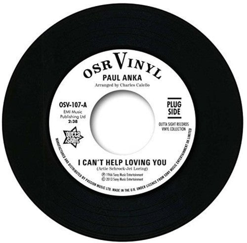 Anka,paul - I Can't Help Loving You/when We Get There - Vinyl Record