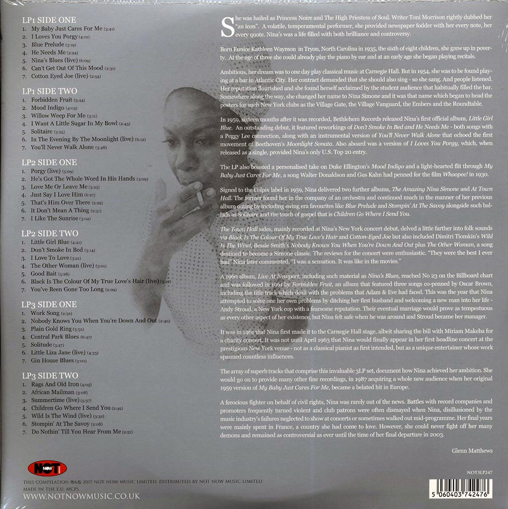 Nina Simone - The Platinum Collection (3xLP) (white vinyl) Vinyl Record