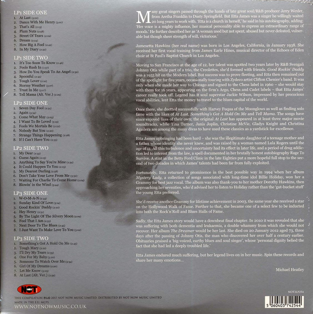 Etta James - The Platinum Collection (3xLP) (white vinyl) Vinyl Record