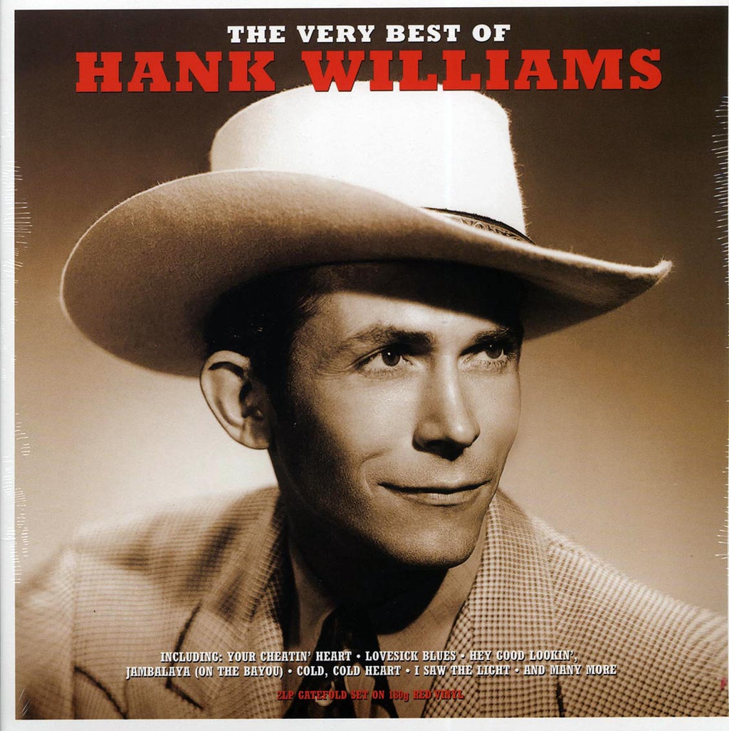 Hank Williams - The Very Best Of Hank Williams (2xLP) (180g) (red vinyl) Vinyl Record