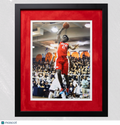 Stanley Johnson Mater Dei Monarchs Signed 11x14 Custom Framed Photo PSA