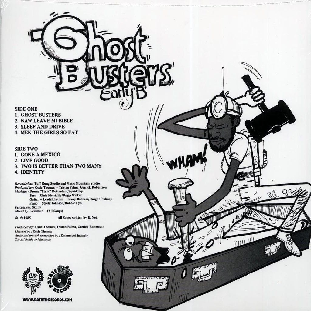 Early B - Ghost Busters Vinyl Record