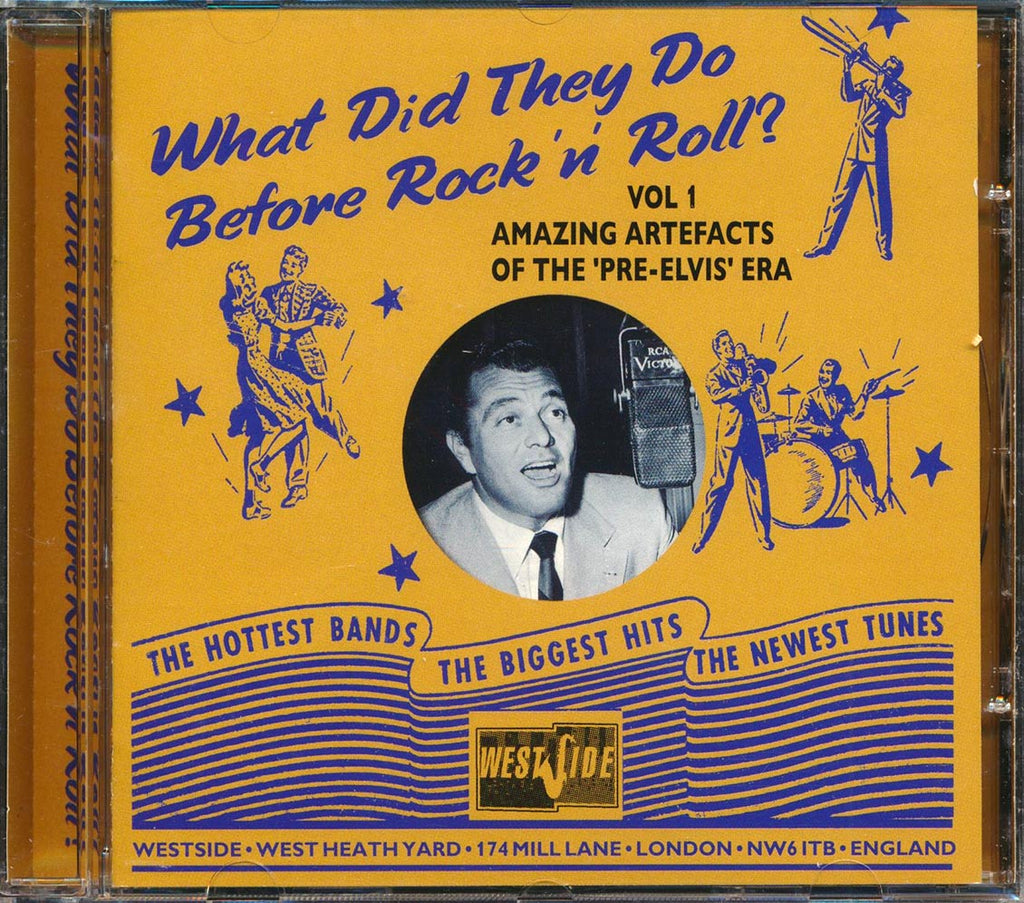 Ziggy Talent, Vaughn Monroe, Perry Como, Eartha Kitt, Etc. - What Did They Do Before Rock 'N' Roll? Volume 1: Amazing Artefacts Of The Pre-Elvis Era (20 tracks) Music CD