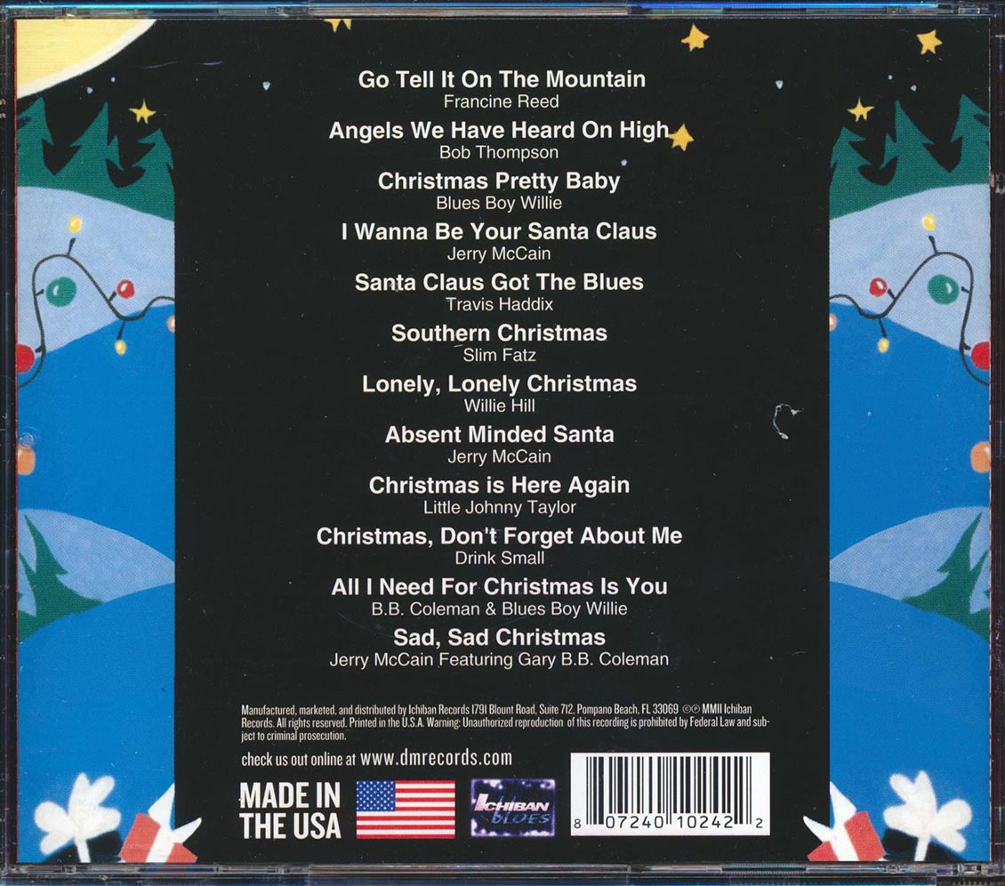 Slim Fatz, Blues Boy Willie, Drink Small, Etc. - Best Of Ichiban Blues At Christmas (marked/ltd stock) Music CD