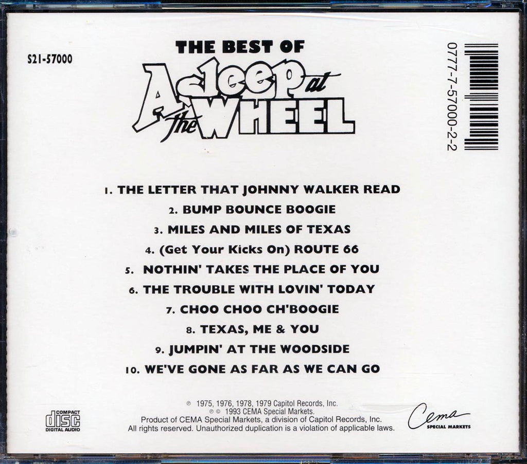 Asleep At The Wheel - The Best Of Asleep At The Wheel Music CD