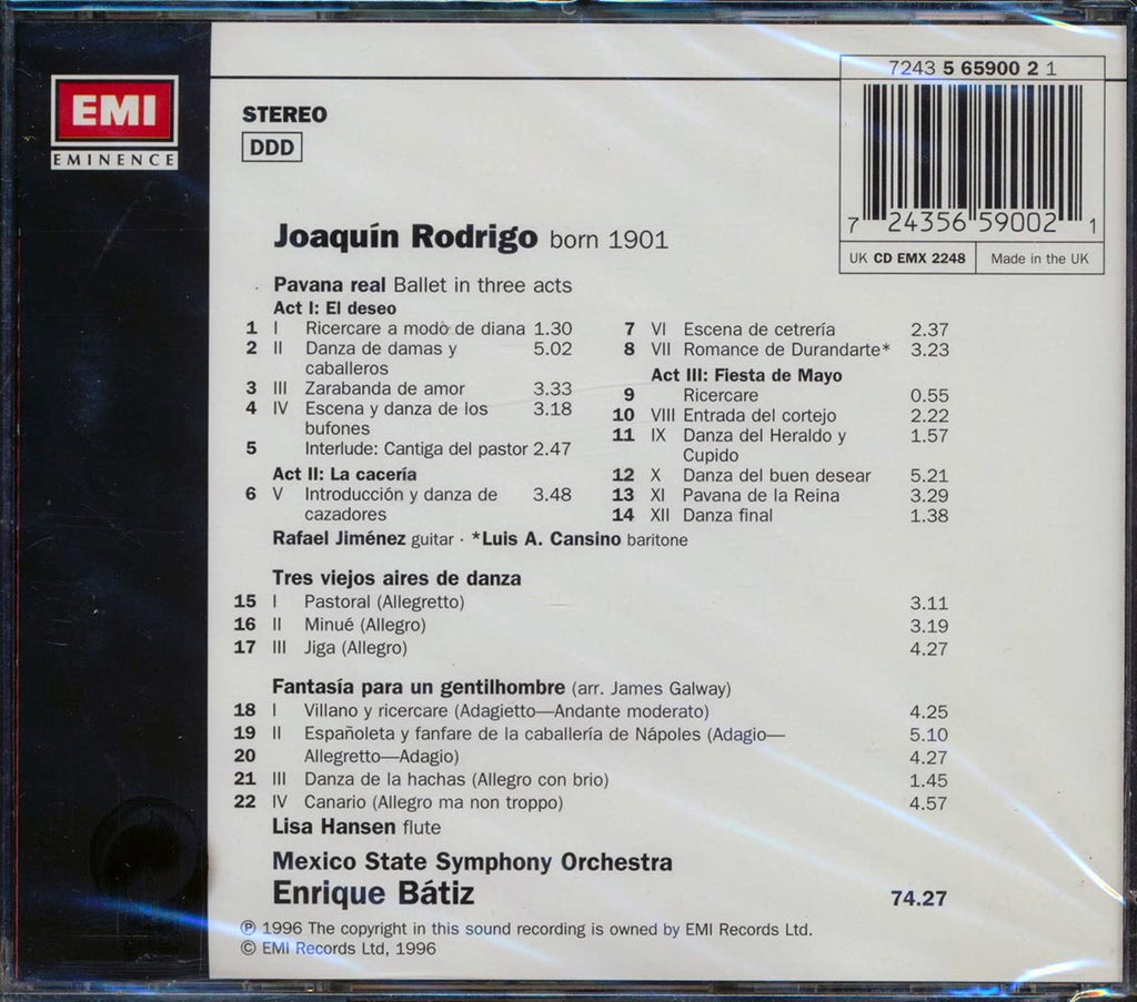 Rodrigo - Orchestral Works 1 (22 tracks) Music CD