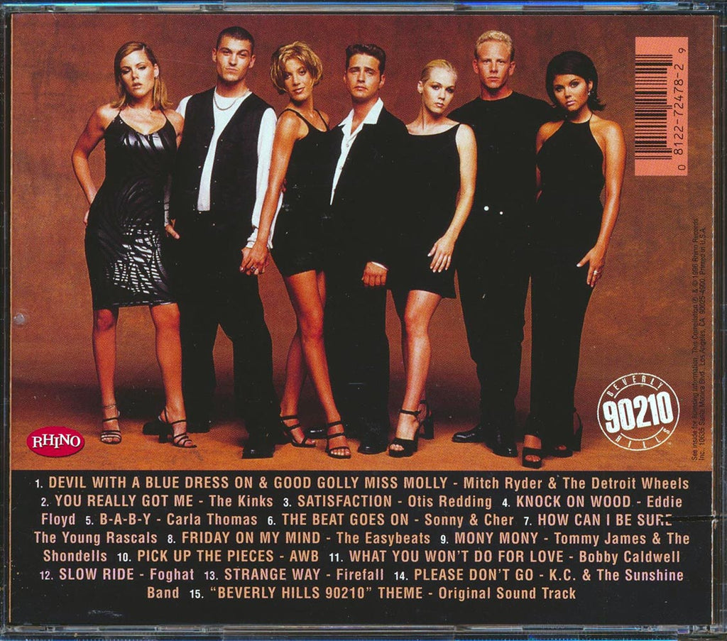 Firefall, The Kinks, Foghat, Eddie Floyd, Etc. - Beverly Hills 90210: Songs From The Peach Pit (marked/ltd stock) Music CD