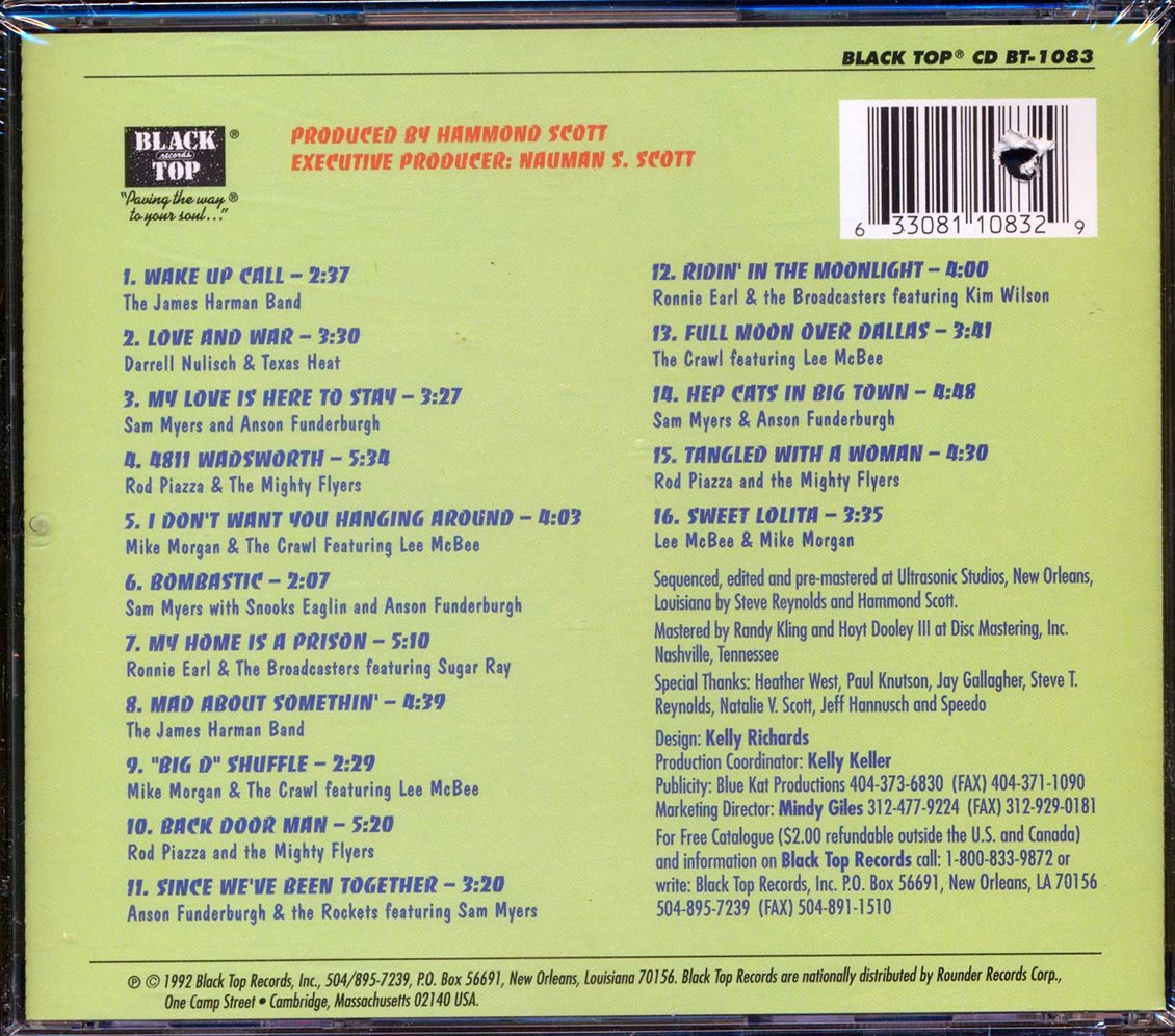 Rod Piazza & The Mighty Flyers, Sam Myers & Anson Funderburgh, Etc. - Blues Harmonica Spotlight (marked/ltd stock) Music CD