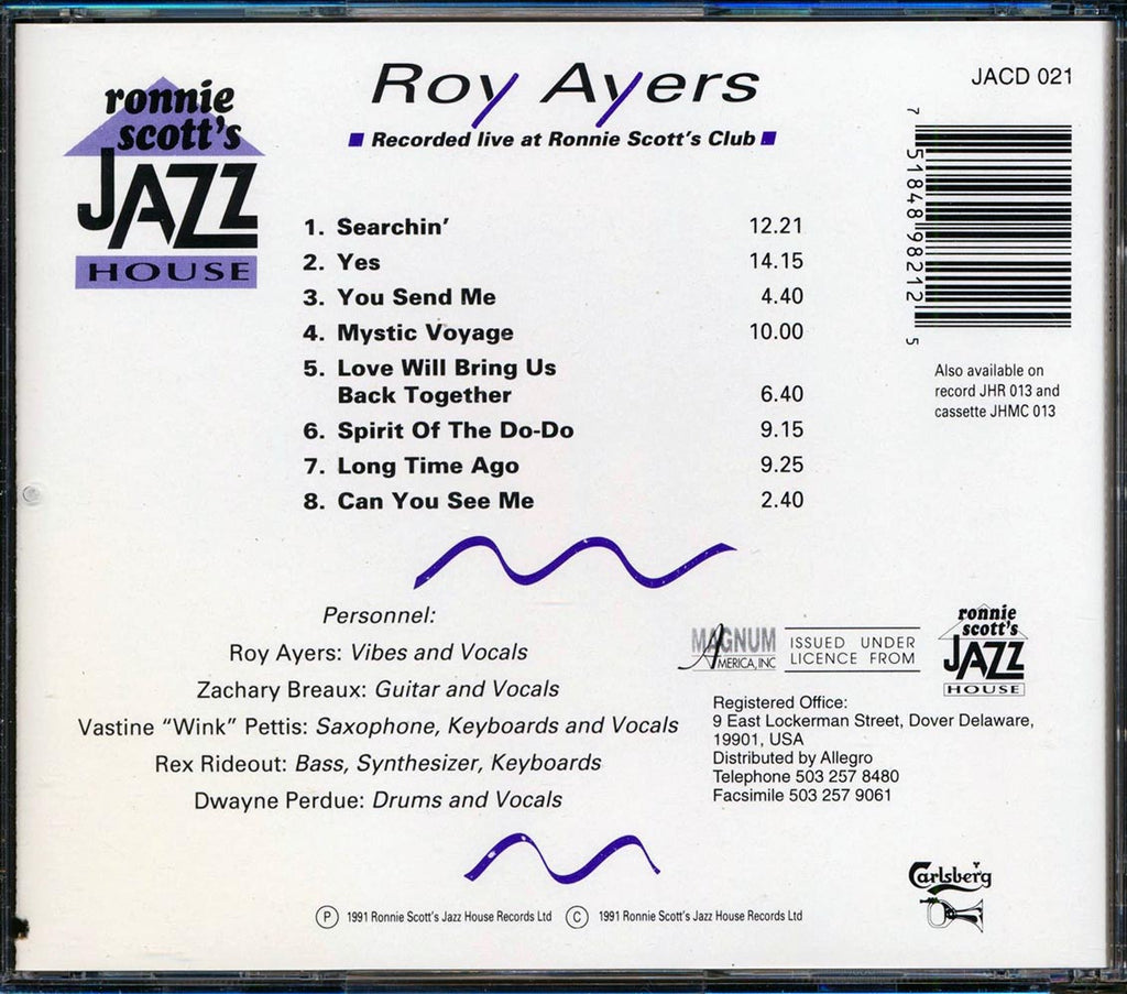 Roy Ayers - Searchin' (marked/ltd stock) Music CD