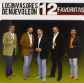 Invasores De Nuevo Leon - 12 Favoritas - Music CD