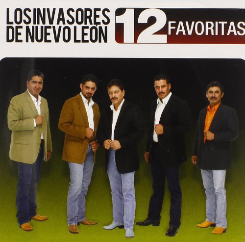 Invasores De Nuevo Leon - 12 Favoritas - Music CD