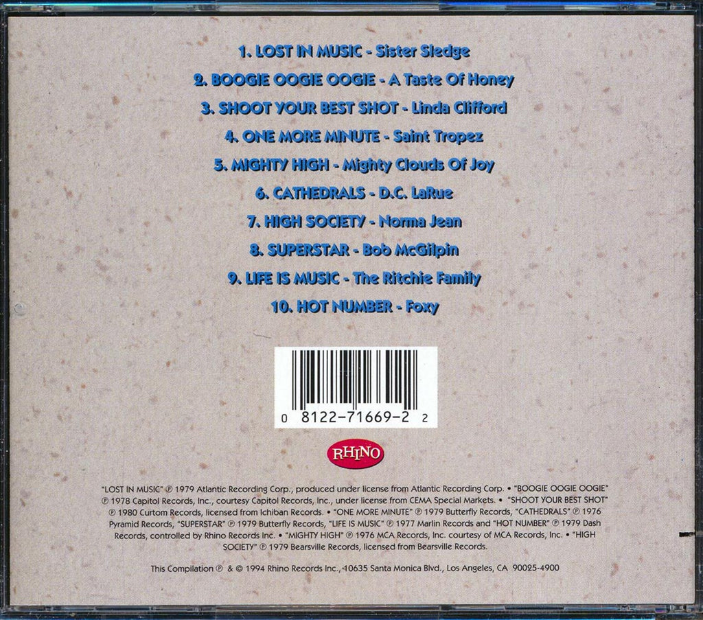 Sister Sledge, Foxy, A Taste Of Honey, Etc. - Disco Hits Volume 6 (marked/ltd stock) Music CD