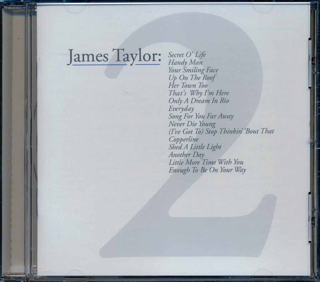 James Taylor - Greatest Hits Volume 2 (marked/ltd stock) Music CD