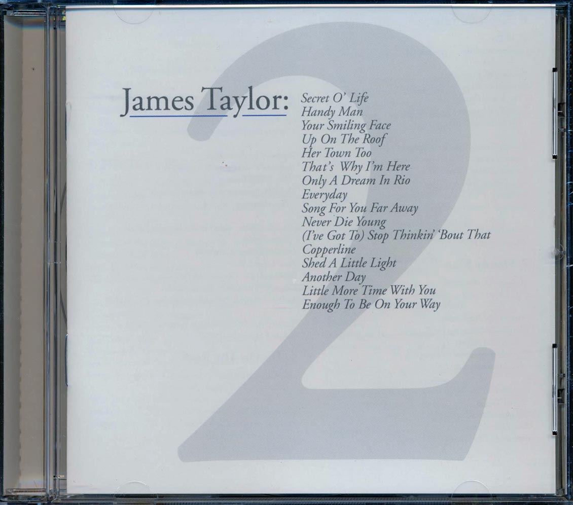James Taylor - Greatest Hits Volume 2 (marked/ltd stock) Music CD