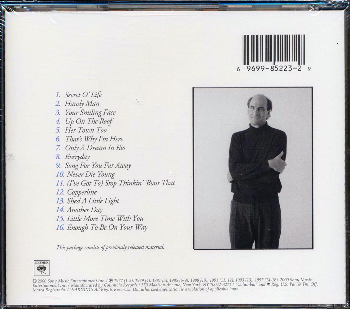 James Taylor - Greatest Hits Volume 2 (marked/ltd stock) Music CD