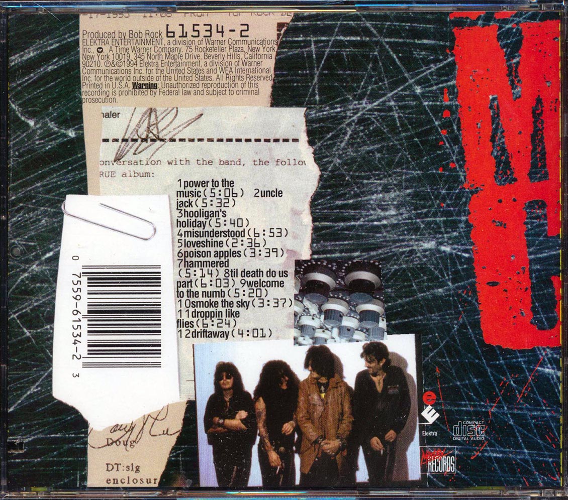 Motley Crue - Motley Crue (marked/ltd stock) Music CD