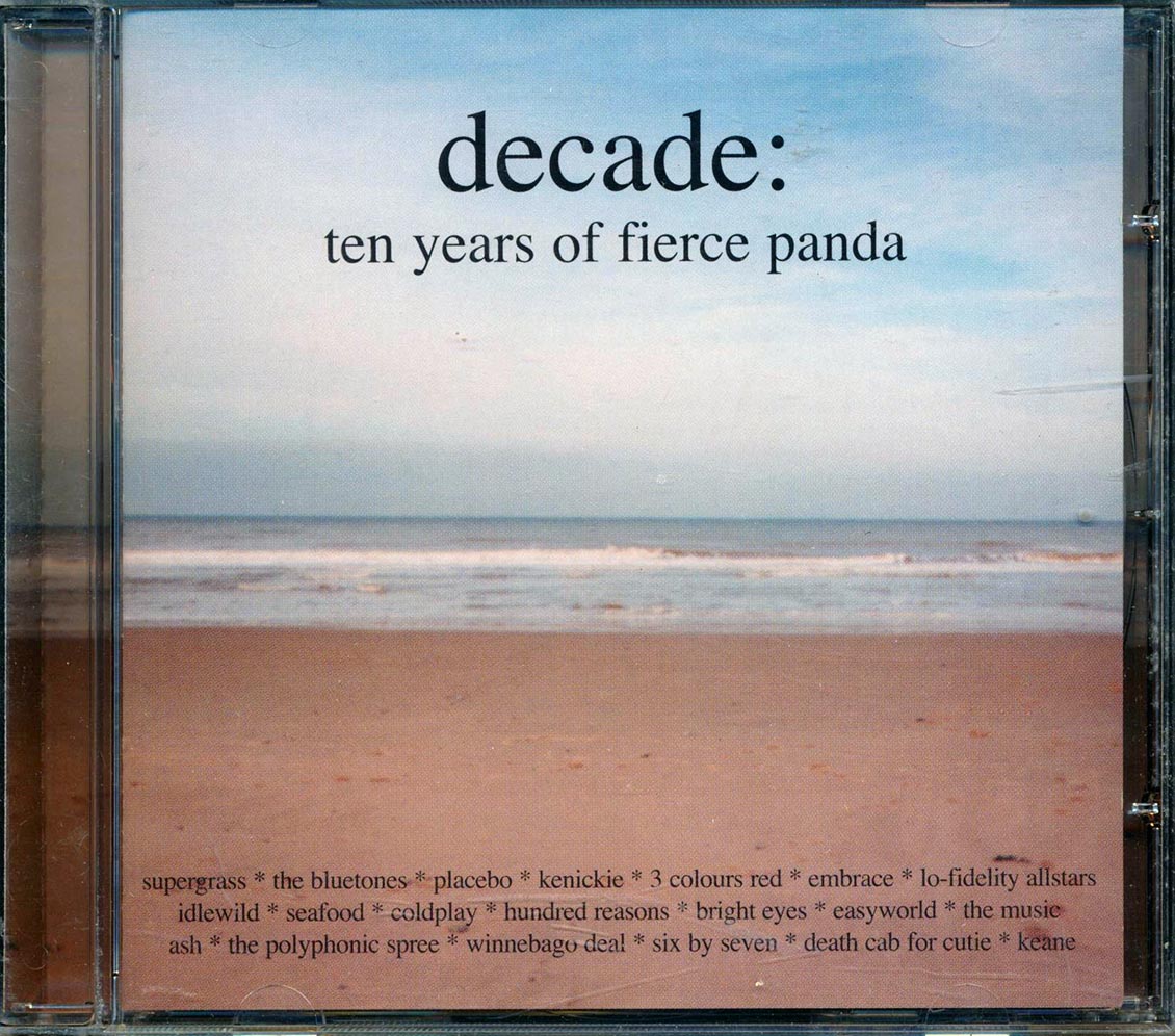 Coldplay, Death Cab For Cutie, Etc. - Decade: Ten Years Of Fiece Panda (20 tracks) Music CD