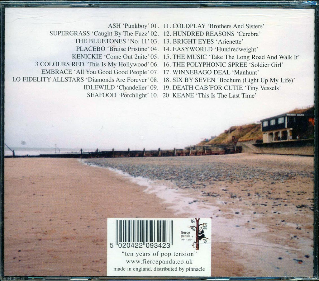 Coldplay, Death Cab For Cutie, Etc. - Decade: Ten Years Of Fiece Panda (20 tracks) Music CD