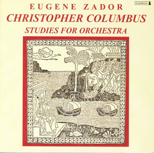 Zador / Halasz - Christopher Columbus - Music CD