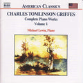 Griffes / Lewin - Complete Piano Works 1 - Music CD