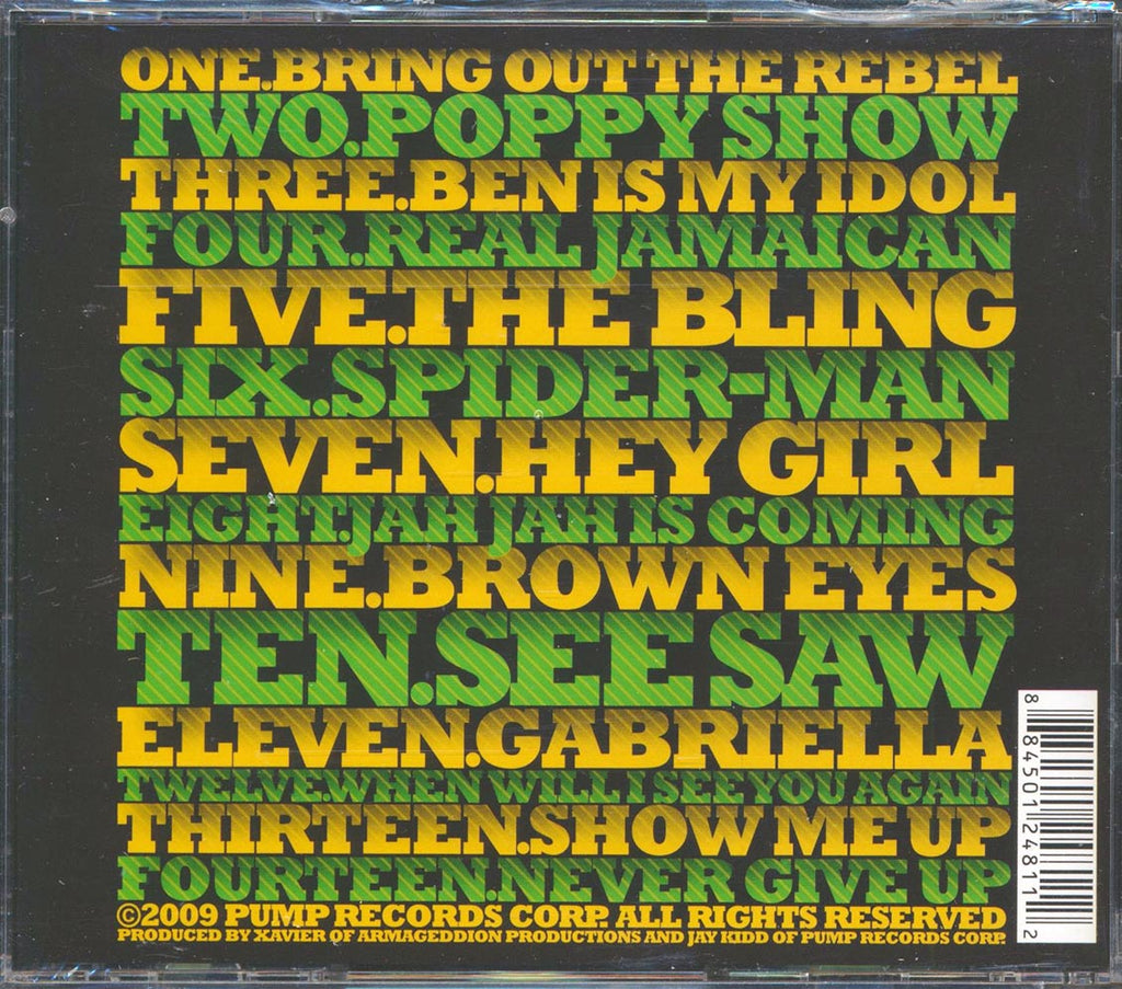 Verol - Bring Out The Rebel Music CD