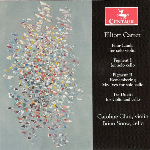 Carter / Chin / Snow - Elliott Carter (1909-2012) - Music CD