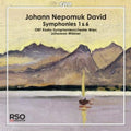 David / Orf Radio-symphonieorchester Wien - Symphonies 1 & 6 - Music CD